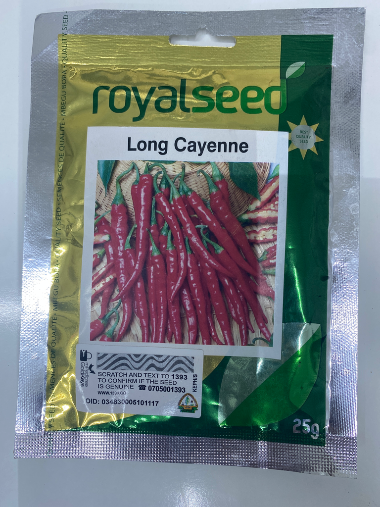 Roy Hot Pepper Long Cayanne 25g