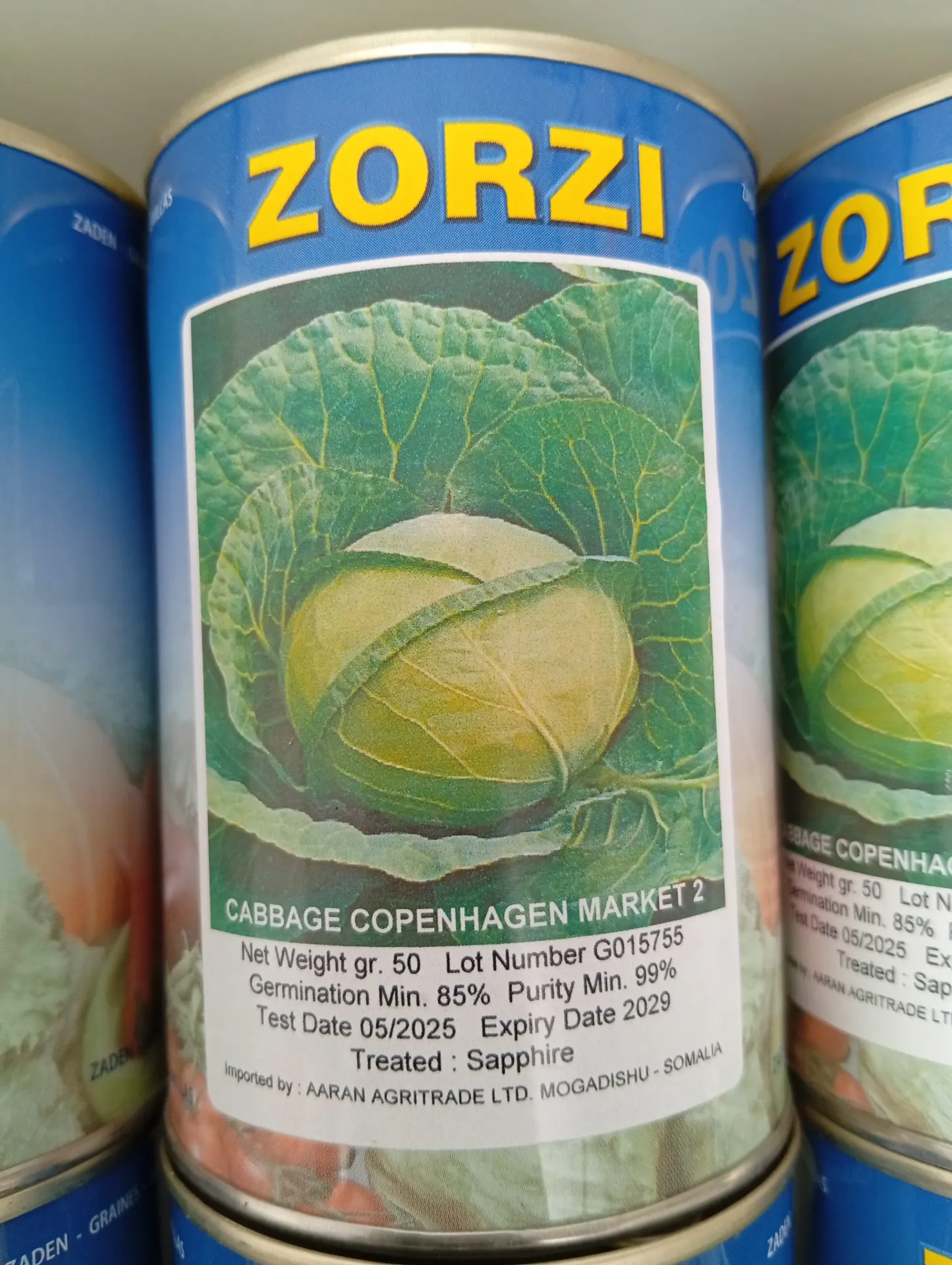 Zorzi Cabbage 50g